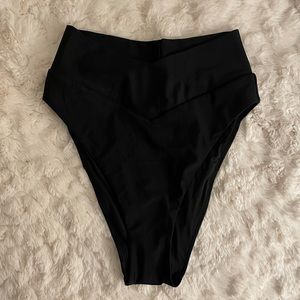 Aerie High Cut Cross Over Swim Bottoms